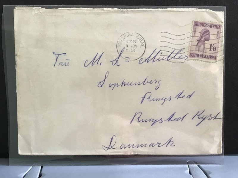 South West Africa 1959 to Denmark stamps cover R31694