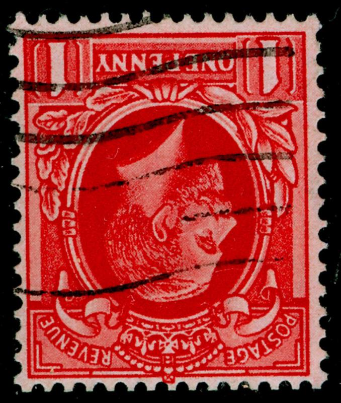 SG429 SPEC N49a(1), 1d scarlet, USED. Cat £15. WMK INV