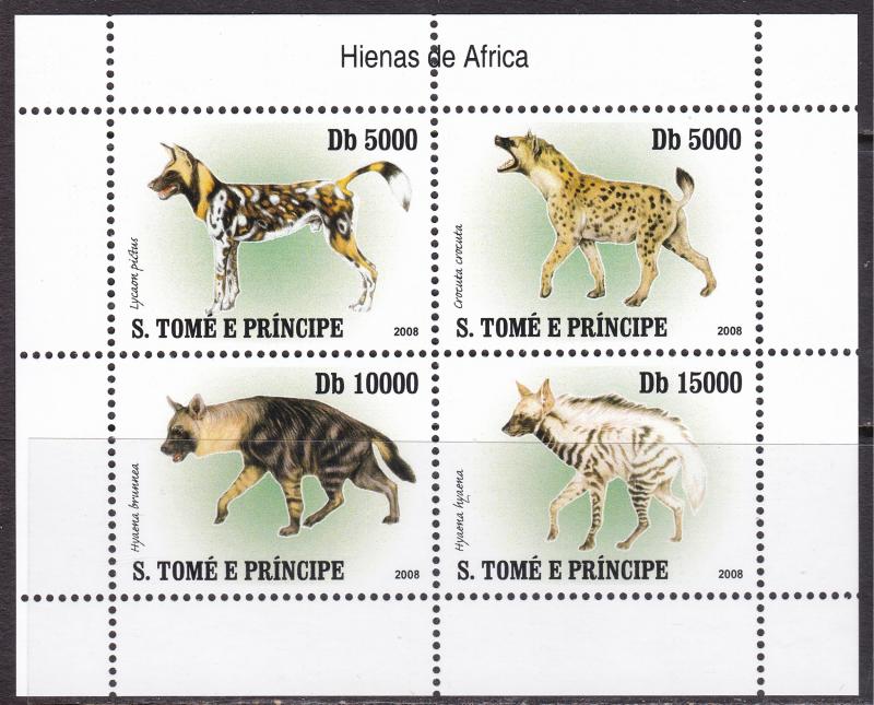 Sao Tome and Principe, Fauna, Animals MNH / 2007