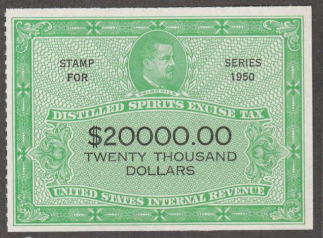 U.S. Scott #RX22 Revenue Stamp - Mint NH Single