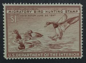 MOMEN: US #RW13 DUCK MINT OG NH $50 LOT #21088