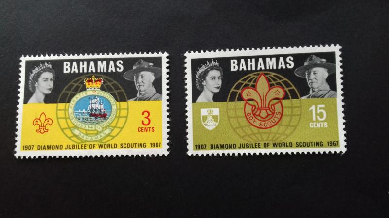 Bahamas 1967 50th Anniversary World Scouting