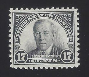 US #623 1925 Black Unwmk Perf 11 MNH VF Scv $24