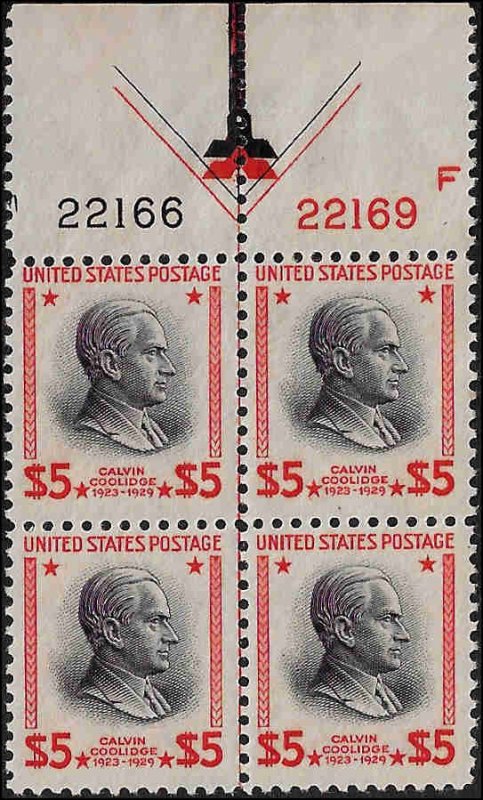 834 Mint,OG,NH... Plate Block of 4... SCV $325.00