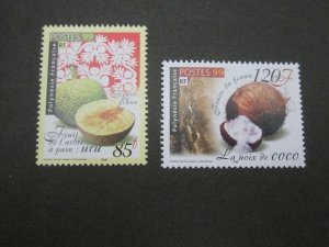 French Polynesia 1999 Sc 758-9 set MNH