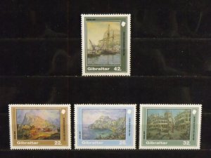 15675   GIBRALTAR   MNH # 596, 597, 598, 599                     CV$ 6.75