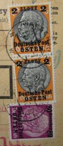 Germany SC #N27 N29 x 2  On Piece  Used stamps
