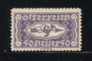 Austria 1922  Scott #QE8 MH