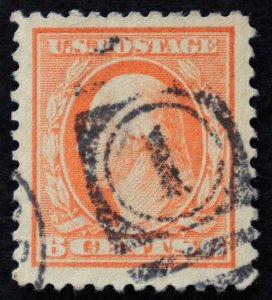 U.S. Used Stamp Scott #506 6c Washington, VF - XF Jumbo. 1 Duplex Cancel.