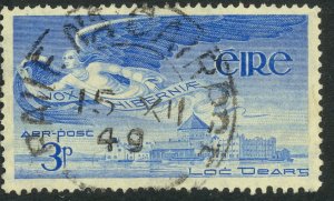 IRELAND 1948-65 3p ANGEL IN FLIGHT Airmail Issue Sc C2 VFU