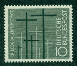 Germany #753  Mint  VF NH  Scott $1.50  Military Cemetaries