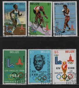 BELIZE    555-560     USED  SET