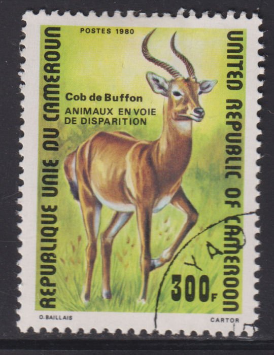 Cameroun 679 Buffon's Antelope 1980