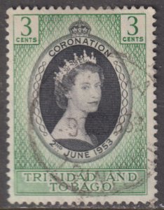 Trinidad & Tobago 84 Queen Elizabeth II Coronation Issue 1953