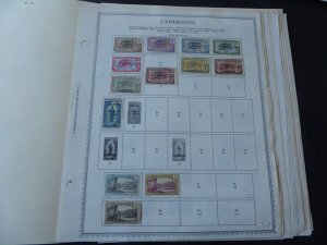 Cameroun 1916-1982 Stamp Collection on Album Pages