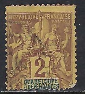 Guadeloupe 28 VFU Z8423-4