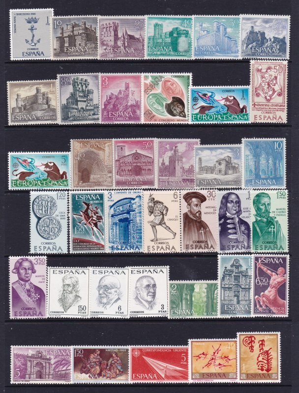 Spain a mint collection from about 1967