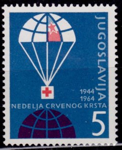 Yugoslavia, 1964, Red Cross Tax, 5d, MLH