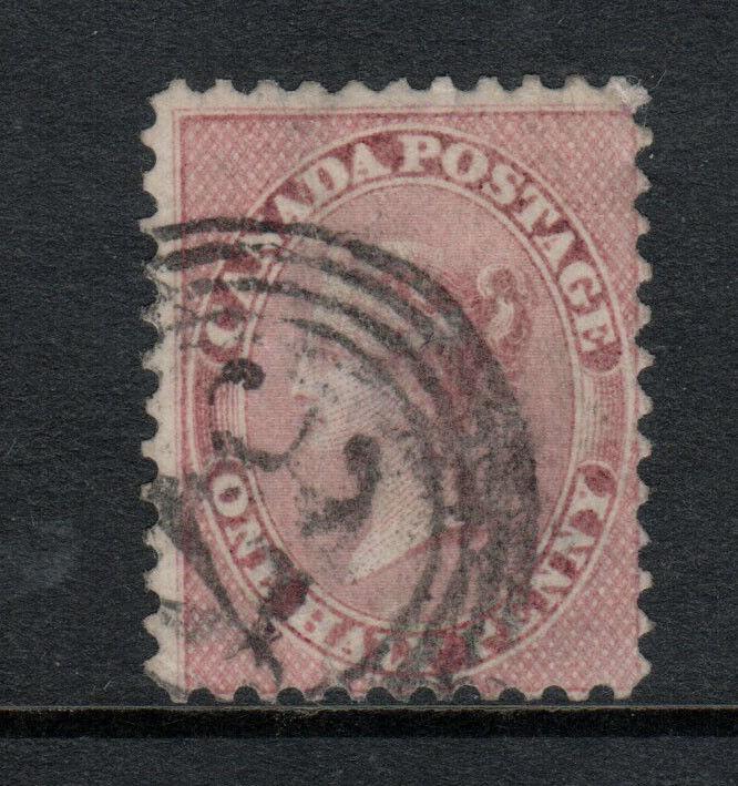 Canada #11 Used Fine With 4 Ring 27 Cancel