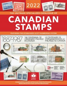 NOW AVAILABLE! - 2022 Unitrade Specialized Catalogue of Canadian Stamps - $65.95