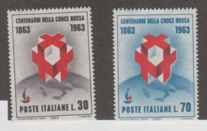 Italy Scott #876-877 Stamp - Mint NH Set