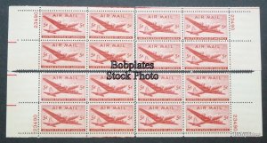 BOBPLATES #C32 Skymaster Matched Set of Plate Blocks #23486 F-VF NH