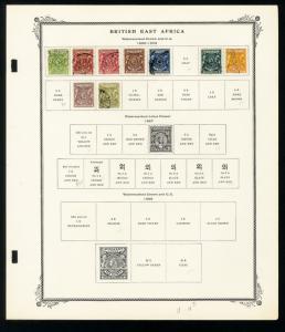 British Central Africa 1800s to 1907 Stamp Collection