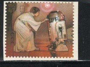 4143f * PRINCESS LEIA & R2D2 ~ STAR WARS *  U.S. Postage Stamp  MNH