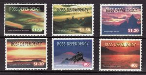 1999 New Zealand - Ross Dependency Sc# L55-L60 Night Skies  MNH set Cv$11
