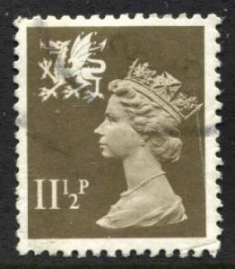 STAMP STATION PERTH Wales #WMH16 QEII Definitive Used 1971-1993