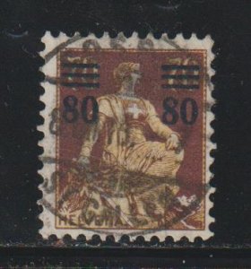 Switzerland SC  189 Used