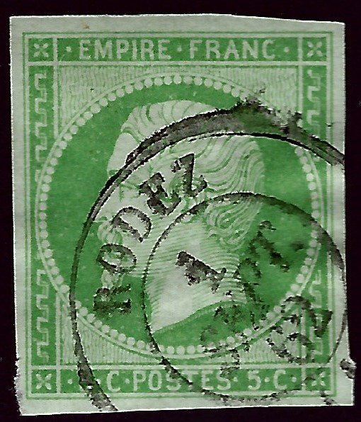 France Sc #13 Used F-VF hhr/creases .SCV$100...Make me an Offer!