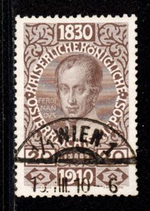 Austria 1910  Scott #135 used