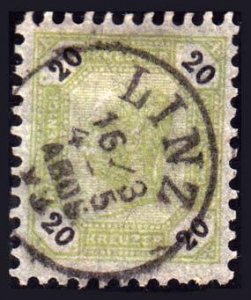 Austria Scott 66 Used.