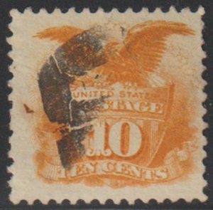 MALACK 116 F-VF, cork cancel, BRIGHT! c1063