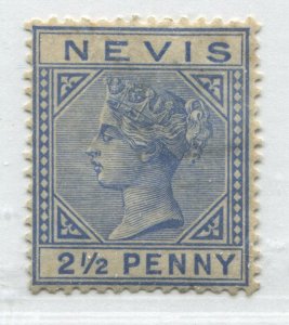 Nevis QV 1882  2 1/2d mint o.g. hinged