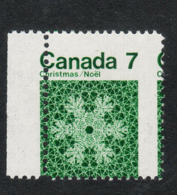 Canada #555 Mint Rare Dramatic Misperf Variety Never Hinged