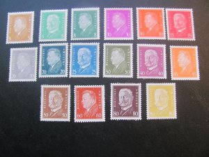 Germany 1933 MNH  SC 366-384 ALL 3 ISSUES VF/XF 1286 EUROS (115)