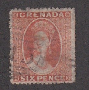 Grenada # 5D, Queen Victoria, Used, 1/3 Cat.