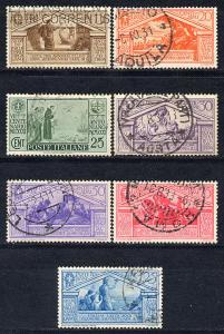 Italy Scott # 248 - 254, used