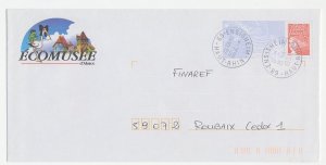 Postal stationery / PAP France 1999 Frog - Stork