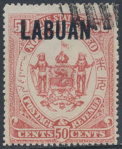 Labuan  SG 81    Used CTO BBRC   Sc# 64 **  details  / scans