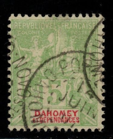 Dahomey Scott 4 Used stamp