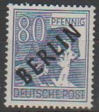 (DE 10429) Mi: 15  1948  U/m Cat €  18.00 signed Schlegel