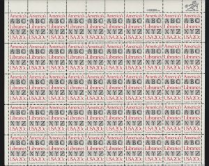 US 2015  20c American Libraries Mint Stamp Sheet OG NH