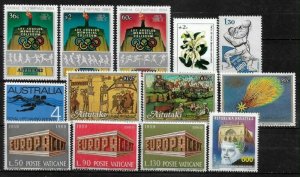 Worldwide Small Lot of MNH Stamps (002)