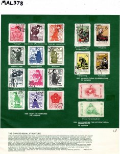 CHINA PRC Stamps{18} 3 SETS Industries Women's Day etc 1953-59 Used MAL378 