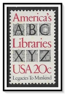 US #2015 America's Libraries MNH