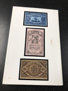 A Census Of US Marth & Medicine Stamps By Michael E. Aldrich