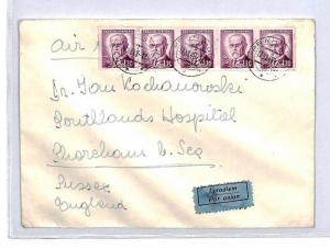 CZECHOSLOVAKIA Cover Air Mail SOUTHLANDS HOSPITAL GB Sussex DOCTOR 1948 CQ127